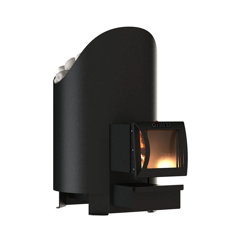 Дровяная банная печь Grill'D Aurora 160 Long (дверца со стеклом) — изображение 4