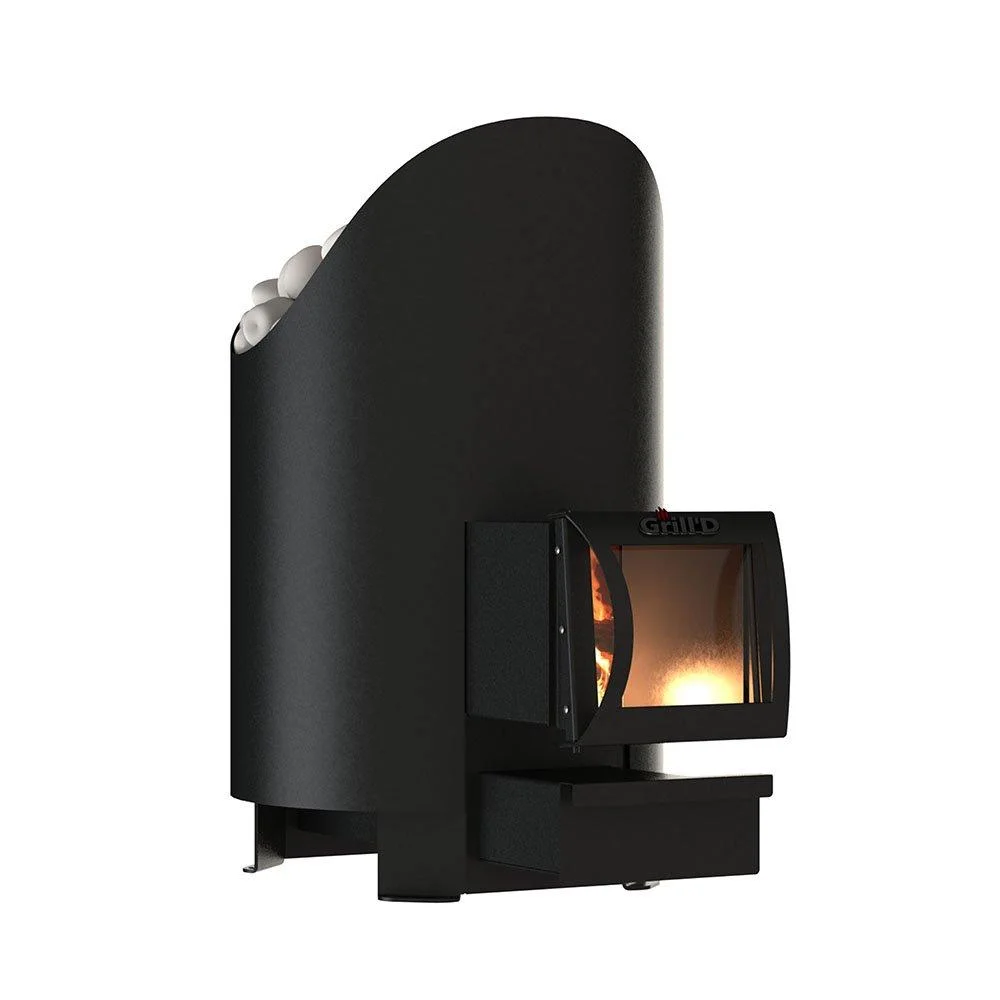 Дровяная банная печь Grill'D Aurora 180 Long (дверца со стеклом) — изображение 3