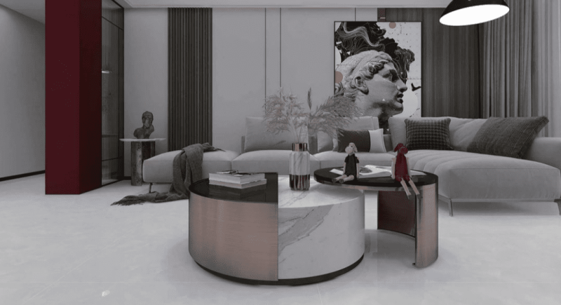 Керамогранит  Krea Коллекция J12P6002 Pol 60*120 см
