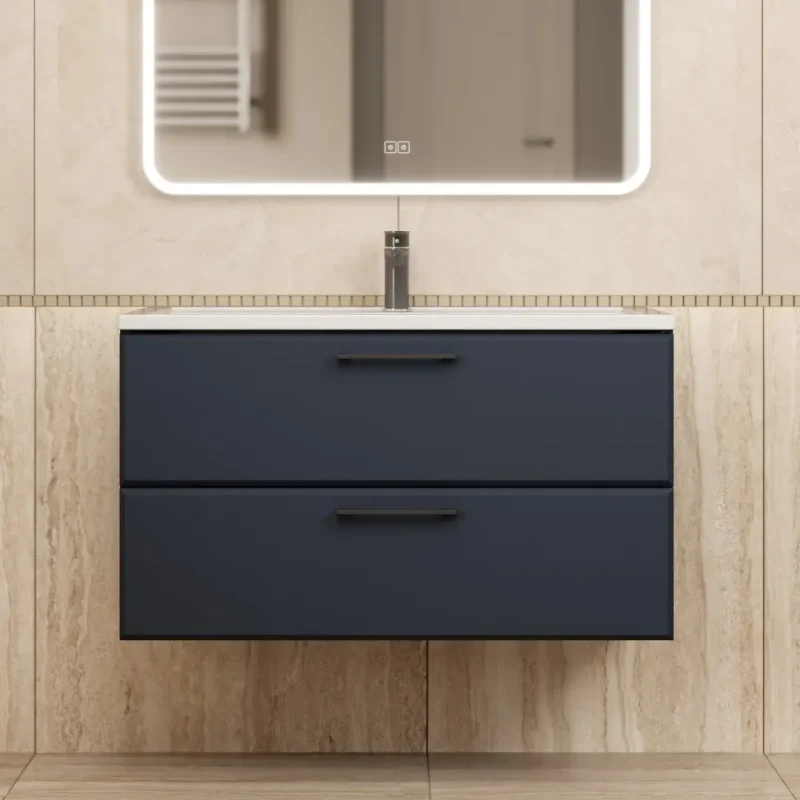 Комплект тумба с раковиной для ванной Uperwood (Упервуд) Foster New, 90 см KFosterNEW90b