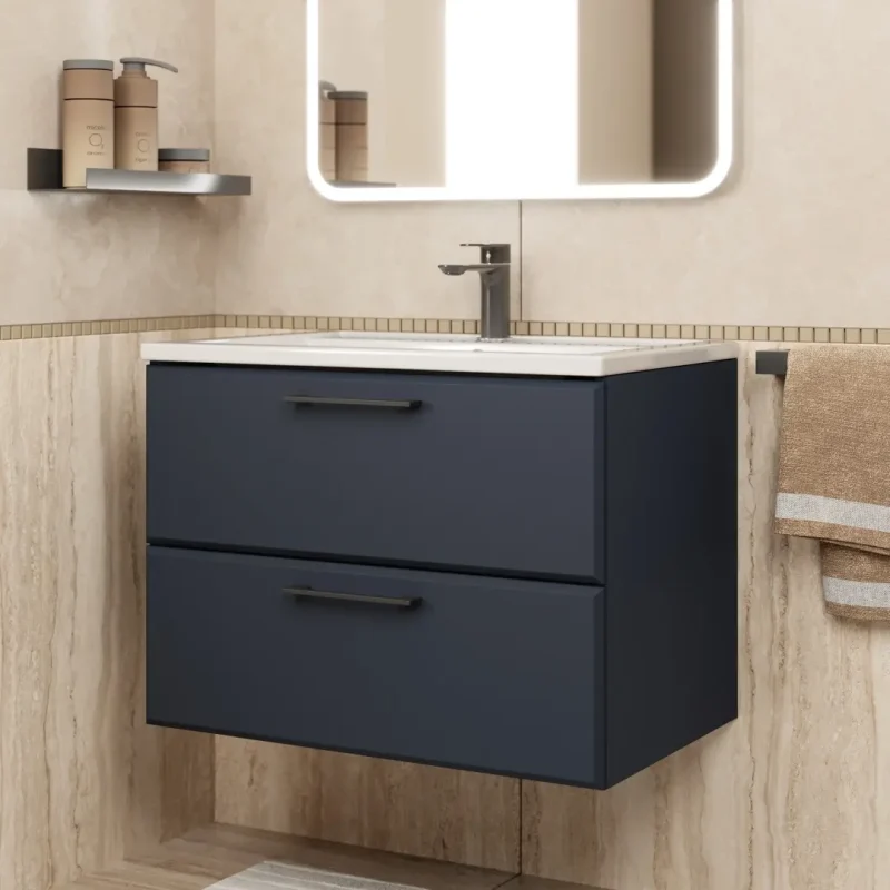 Комплект тумба с раковиной для ванной Uperwood (Упервуд) Foster New, 70 см KFosterNEW70b
