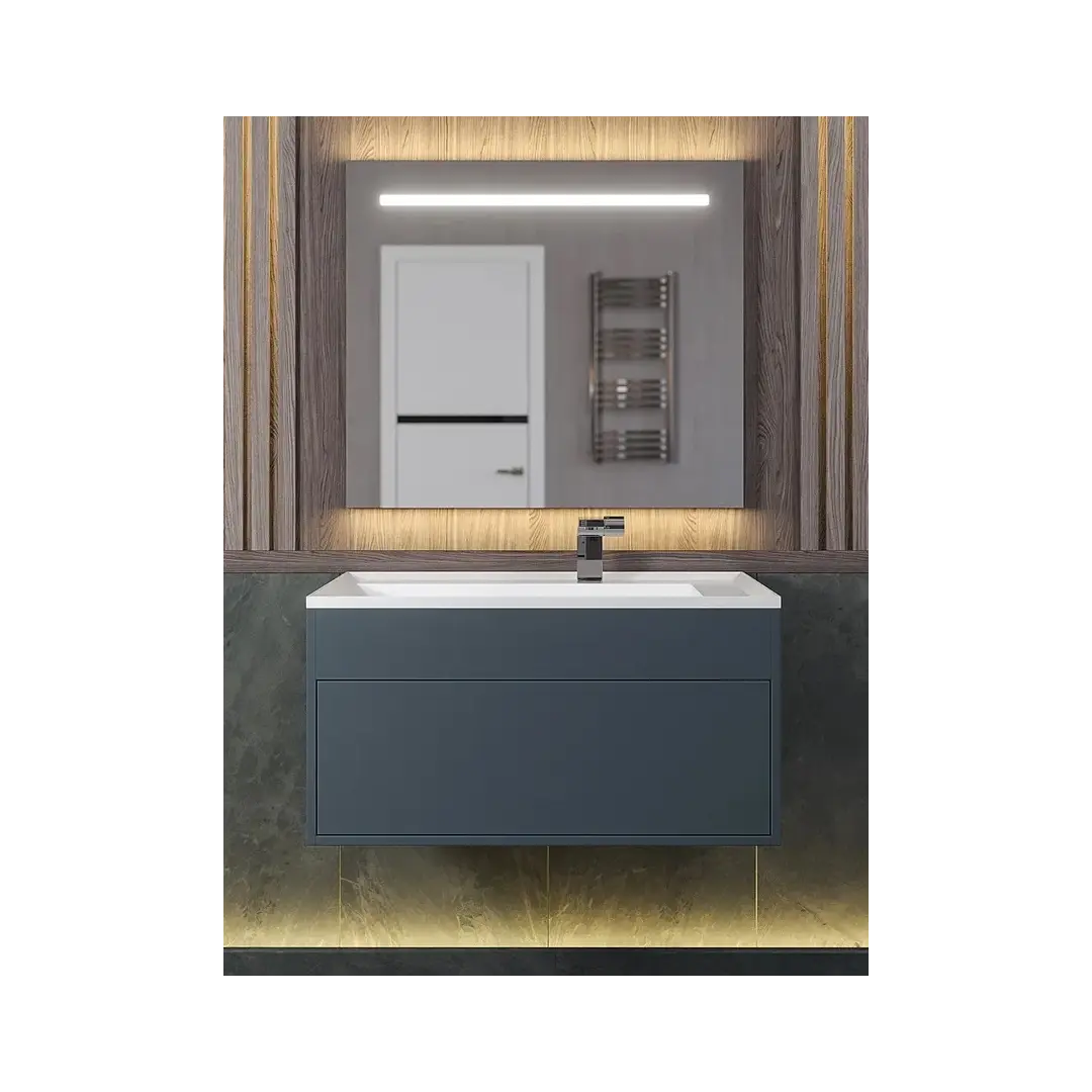 Раковина для ванной Uperwood Lotus Premium 80х50х13 см, белая матовая — изображение 2