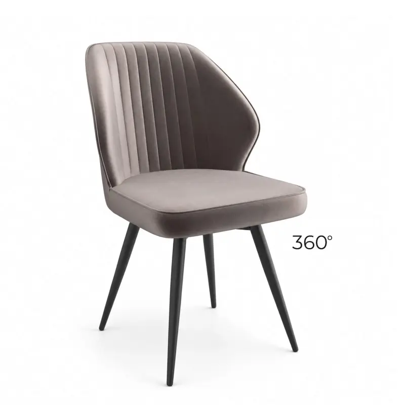 Стул МИШЕЛЬ-360, d05 CAPPUCCINO LUXчерный