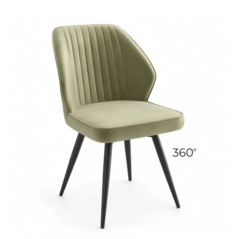 Стул МИШЕЛЬ-360, d12 OLIVE LUXчерный