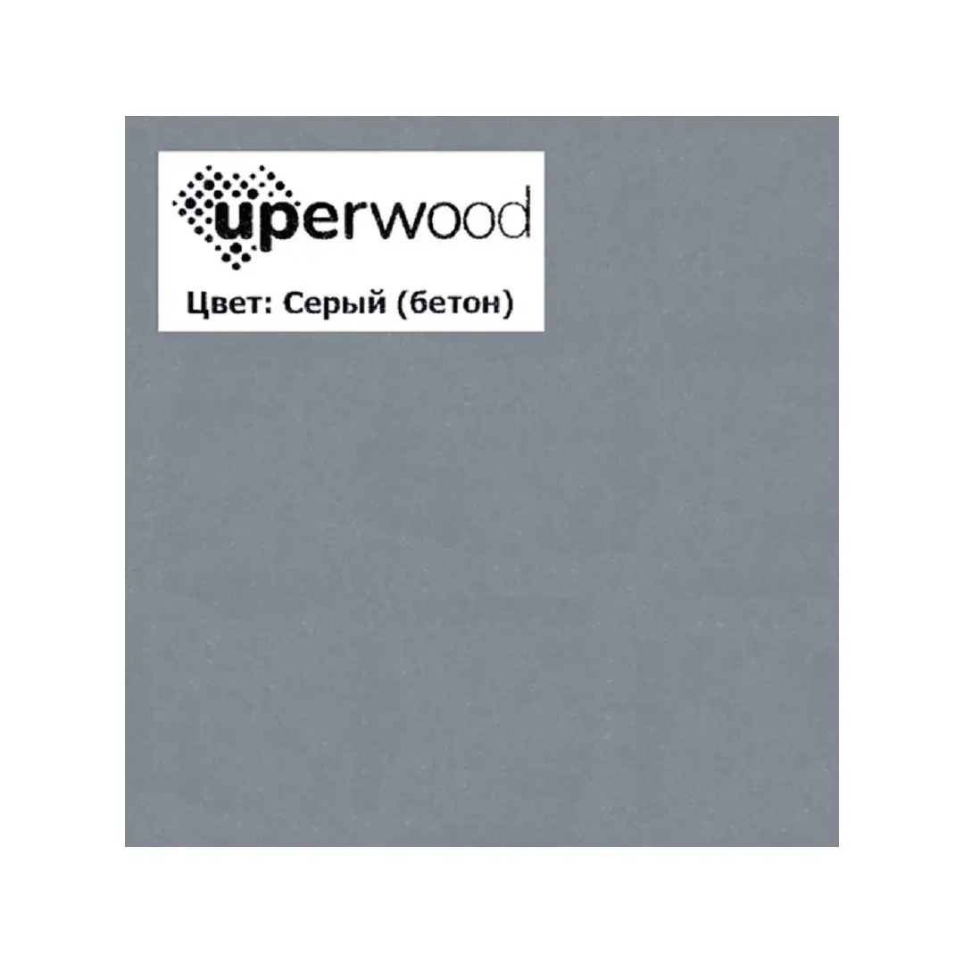 Раковина для ванной накладная 55 см, Uperwood Tanos Quartz, овальная, серая, бетон — изображение 3