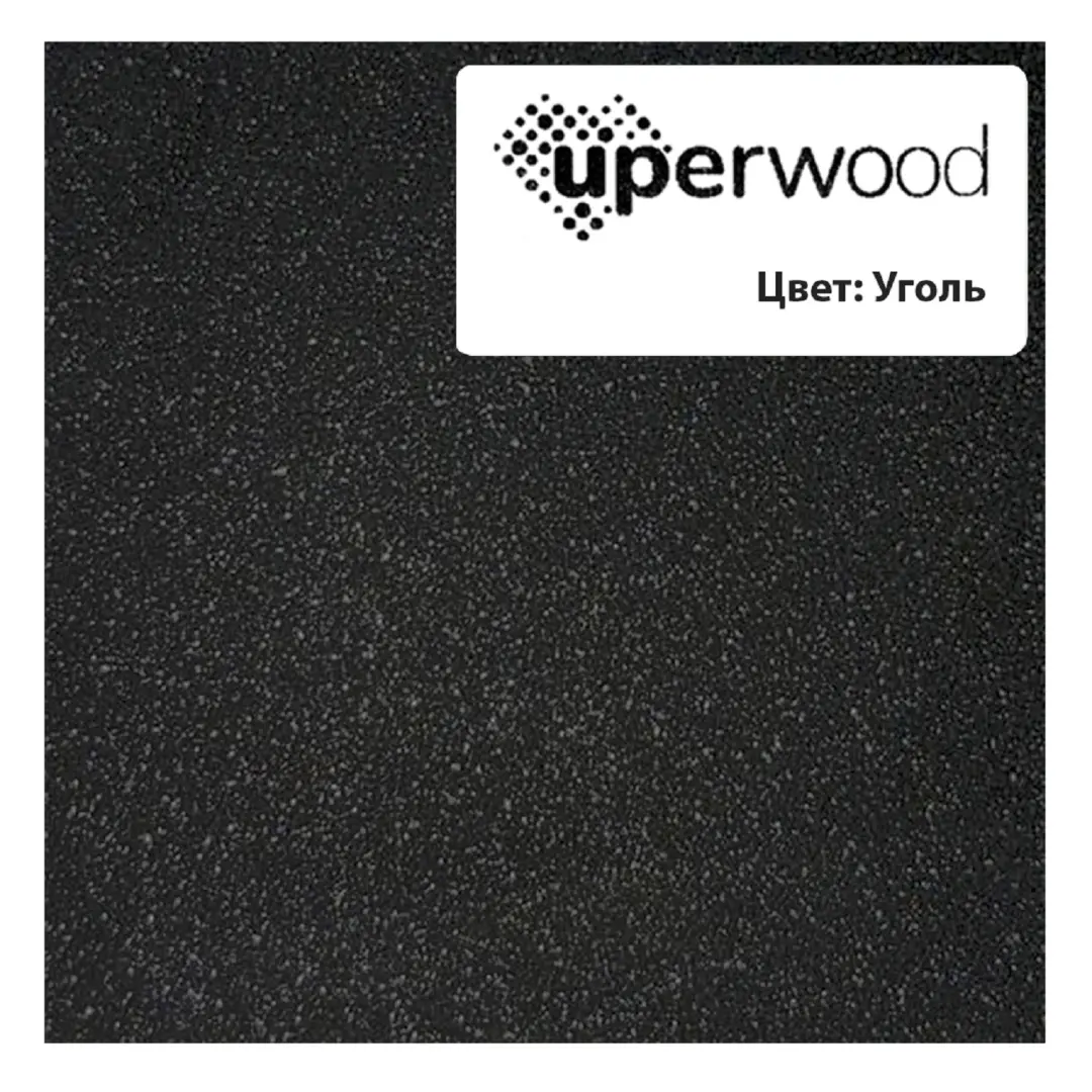 Раковина для ванной кварцевая Uperwood Elen Quartz 80х45х15,8 см черная матовая, уголь — изображение 6