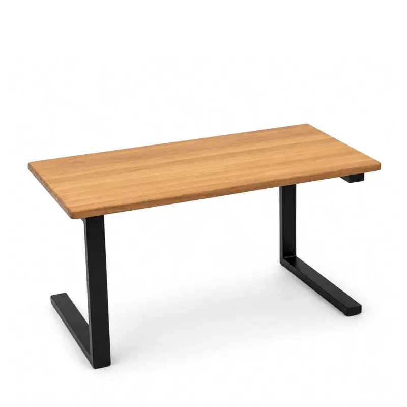 Стол журнальный BOX-TABLE ND, дуб натуральный/черный
