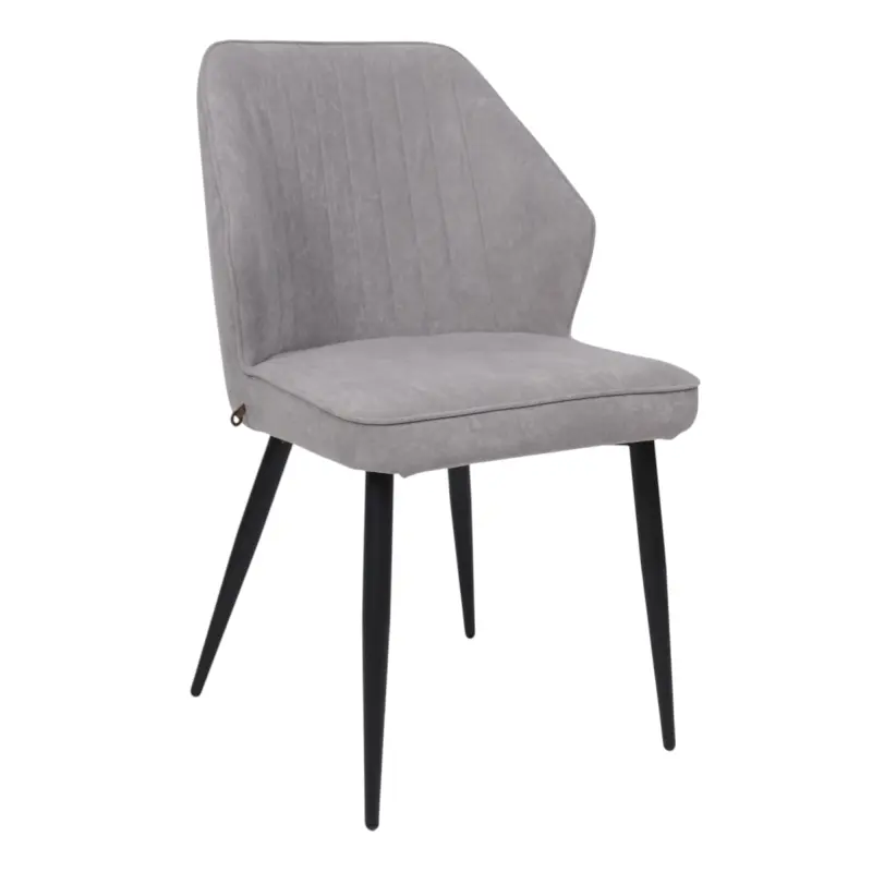 Стул МИШЕЛЬ,  b22 GREY LUXчерный