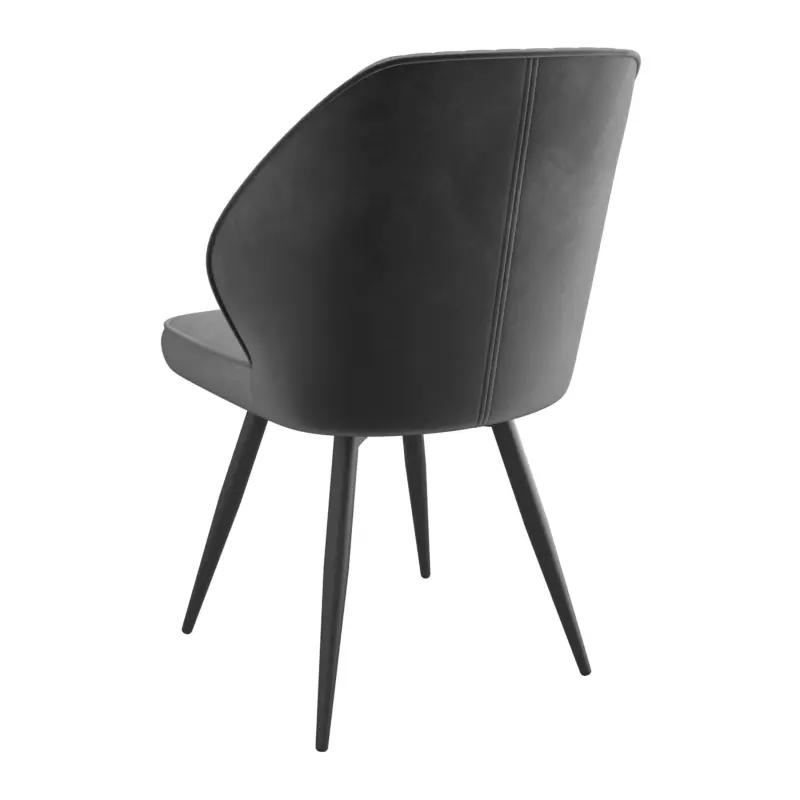 Стул МИШЕЛЬ-360, d10 HEMATITE LUXчерный — изображение 4